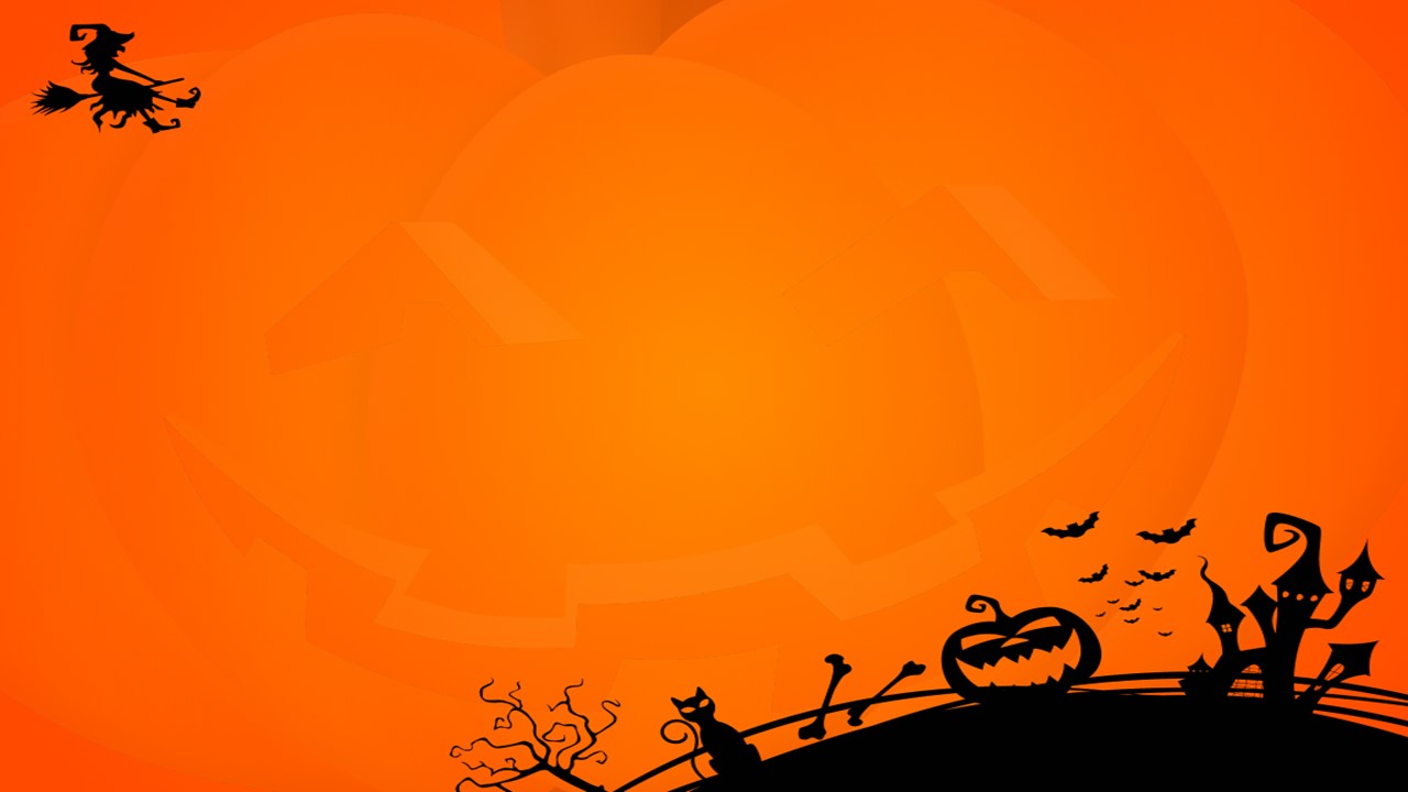 Halloween Themed Powerpoint Template from www.powerpoint-background.com
